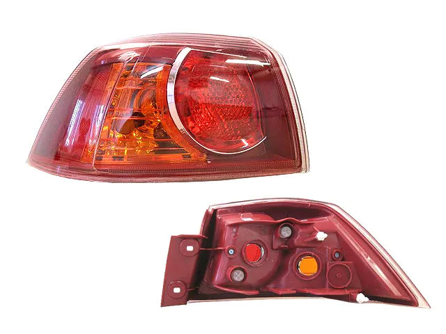 2007-2015 Mitsubishi Lancer CJ Outer Tail Light (Left-Hand Side, Red)