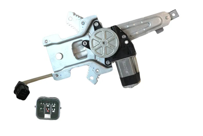 2007-2017 Mitsubishi Lancer CJ CF Rear Window Regulator Left-Hand Side (2-Pin, With Motor)