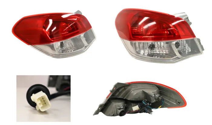 2014-2020 Mitsubishi Mirage LA Sedan Tail Light (Left-Hand Side)