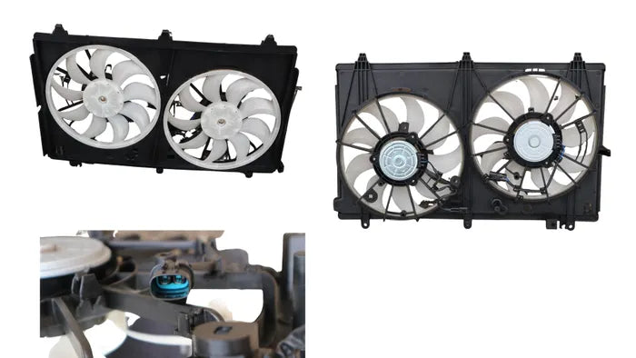 2012-2021 Mitsubishi Outlander ZJ/ZK/ZL Radiator Fan (Dual, 2.2L Turbo Diesel)