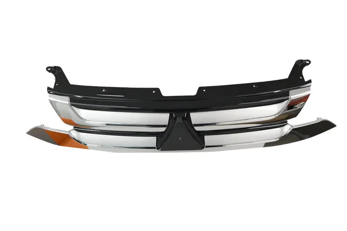 2015-2017 Mitsubishi Outlander ZK Front Grille (Chrome/Black)