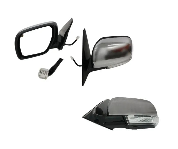 2006-2021 Mitsubishi Pajero NS/NT/NW/NX Door Mirror (Left-Hand Side with Folding and Blinker Light)