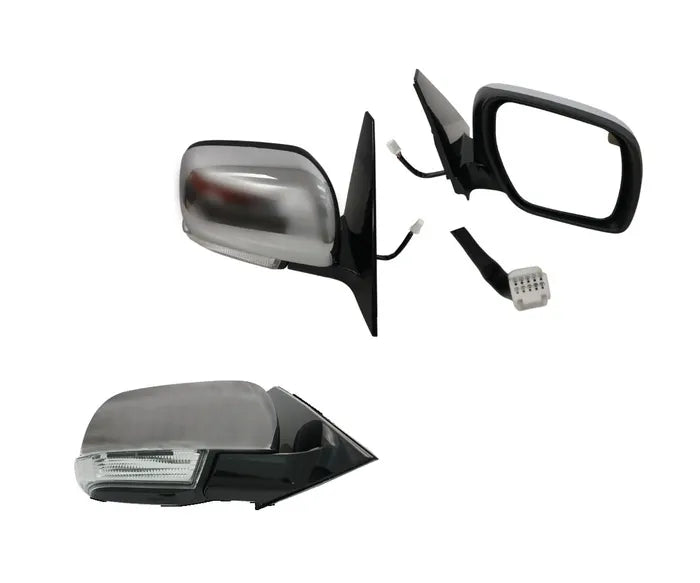 2006-2021 Mitsubishi Pajero NS/NT/NW/NX Door Mirror (Right-Hand Side with Folding and Blinker Light)
