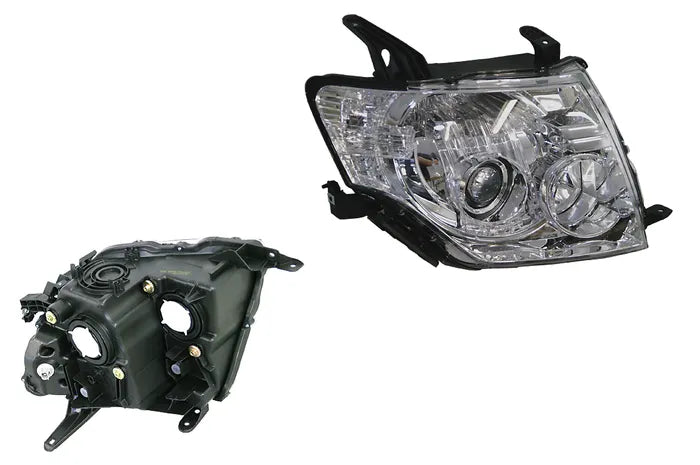 2006-2021 Mitsubishi Pajero NS/NT/NW/NX Headlight (Halogen, Right-Hand Side) Manual Adjuster
