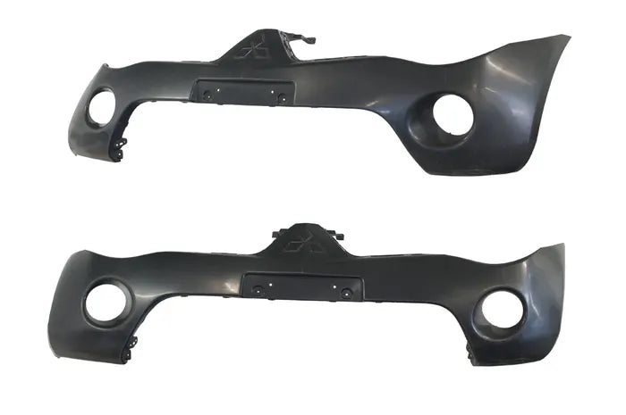 2006-2009 Mitsubishi Triton ML Front Upper Bumper Bar Cover (No Flare Holes, 2PC Grille)