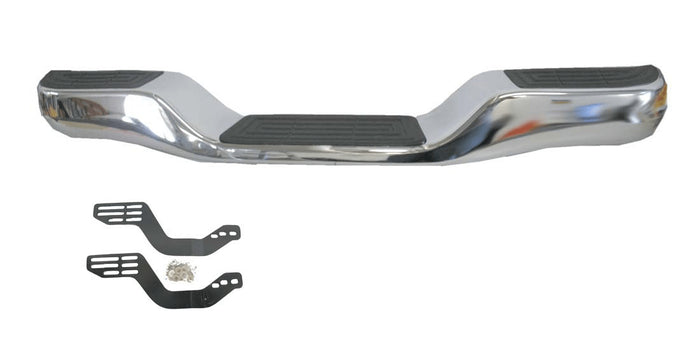 2006-2015 Mitsubishi Triton ML/MN Rear Chrome Step Bar (Dip Centre)