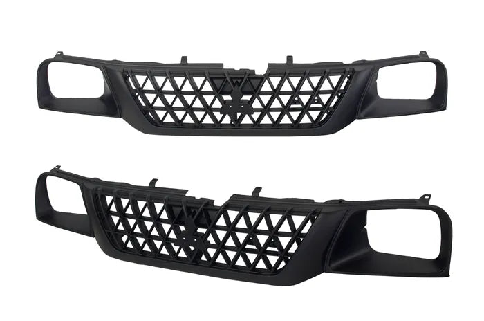 2001-2006 Mitsubishi Triton MK Front Grille (Black, 2BS Headlight)