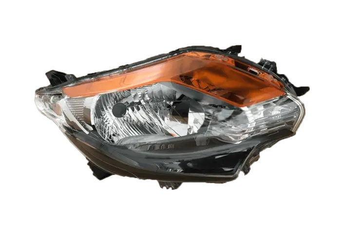 2015-2018 Mitsubishi Triton MQ Headlight (Black, Halogen H4, Right-Hand Side) with Amber Reflector
