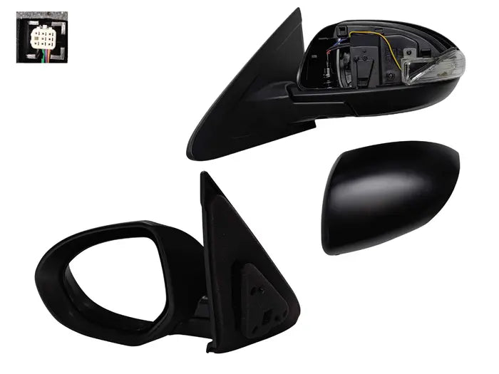 2009-2014 Mazda 3 BL Electric Door Mirror (left hand side, with Blinker Light)