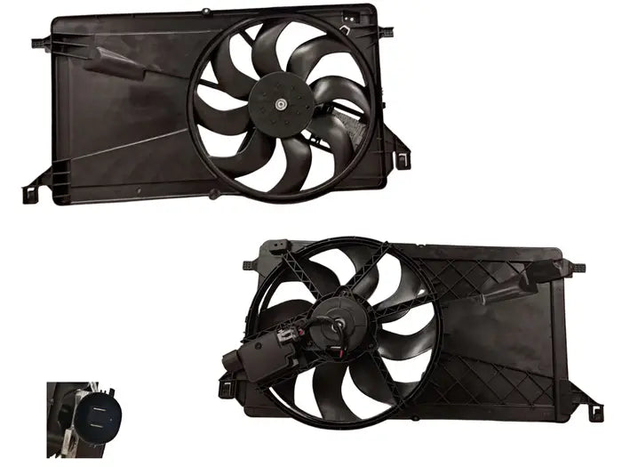 2004-2008 Mazda 3 BK Radiator Fan (with Resistor, Petrol, Single Fan)
