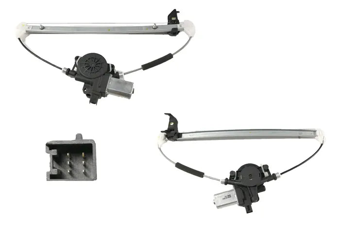 2013-2019 Mazda Mazda 3 BM BN Rear Window Regulator left hand side (6/2-Pin, Motor, No Panel)