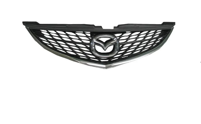 2007-2012 Mazda 6 GH Front Grille (Classic, Black/Silver)