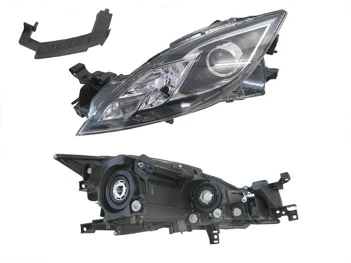 2007-2012 Mazda 6 GH Headlight (left hand side, Halogen, H9/H11, No Adjust Motor)