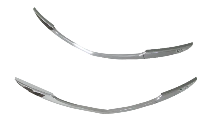 2011-2015 Mazda BT-50 UP/UR Front Bumper Bar Cover Mould (Chrome Plated)