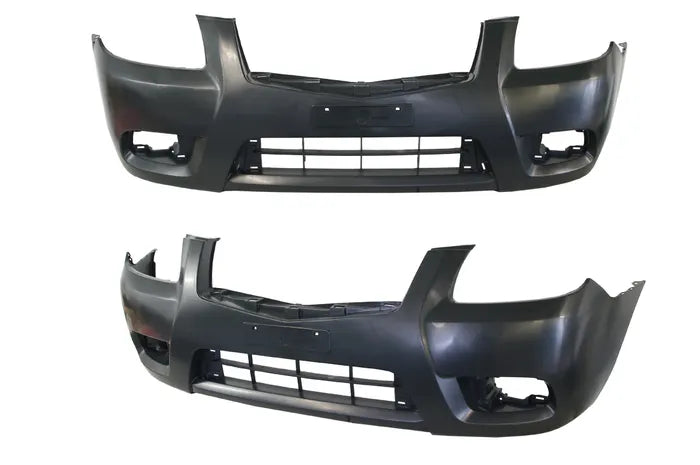 2008-2011 Mazda BT-50 UN Front Bumper Bar Cover (with Fog Light Holes)