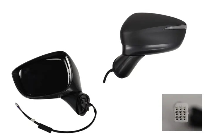 2014-2017 Mazda CX-5 KE Series 2 Door Mirror (left hand side, Heated, Blind Spot, Folding, Blinker Light)