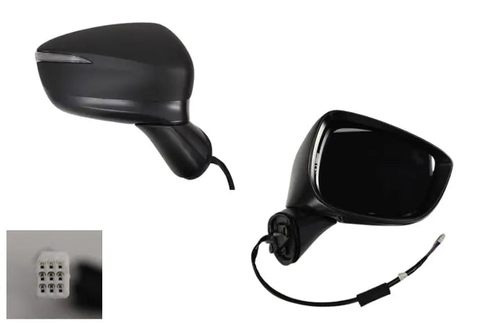 2014-2017 Mazda CX-5 KE Series 2 Door Mirror (Right Hand Side, Heated, Blind Spot, Folding, Blinker Light)