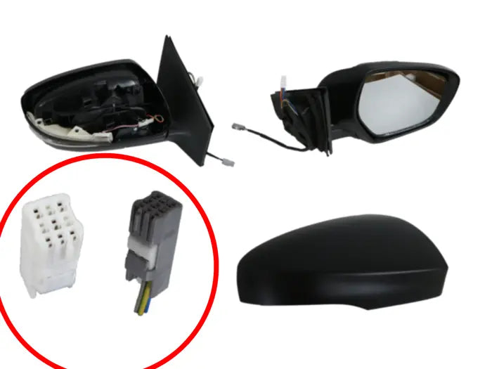 2009-2016 Mazda CX-9 TB Door Mirror (Right Hand Side with Blinker Light, Heated, Memory and Dipping)