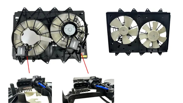 2007-2016 Mazda CX-9 TB Radiator Fan (Dual Fan)