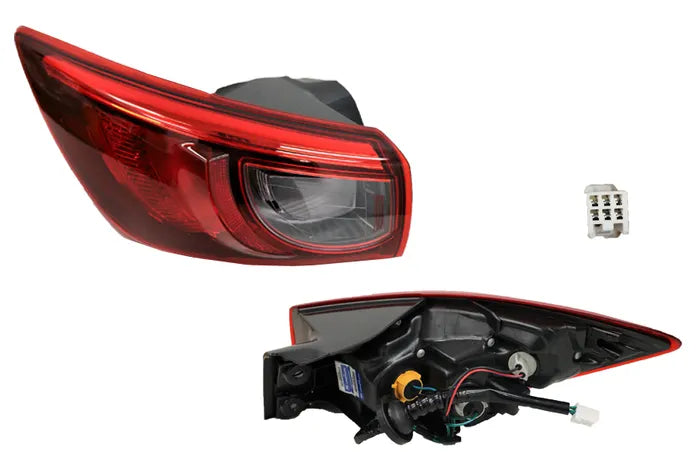 2015-2018 Mazda CX-3 DK Tail Light (Outer, Non-LED, left hand side)