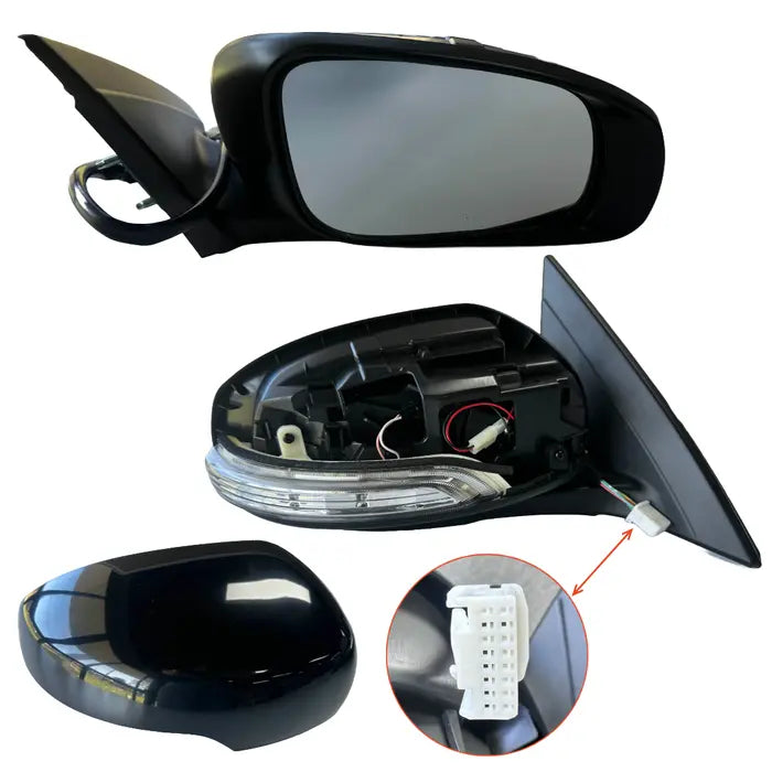 2009-2014 Nissan Maxima J32 Electric Door Mirror (Right Hand Side, with Blinker and Folding)