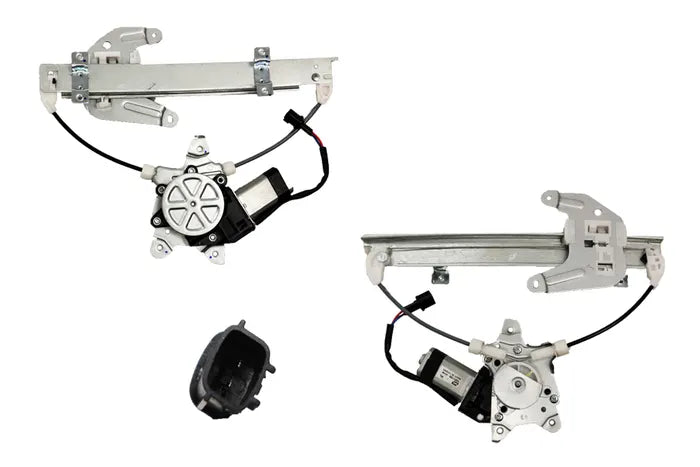 2005-2008 Nissan Murano Z50 Rear Window Regulator Left Hand Side (2-Pin, Motor, No Panel)