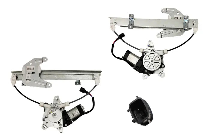 2005-2008 Nissan Murano Z50 Rear Window Regulator Right Hand Side (2-Pin, Motor, No Panel)