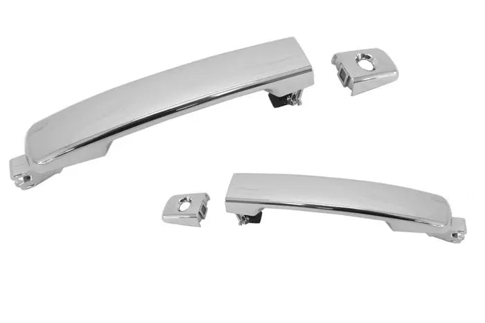 2005-2015 Nissan Navara D40 Front Door Handle (Right Hand Side, Chromed with Key Hole)