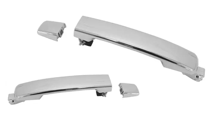 2005-2015 Nissan Navara D40 Rear Outer Door Handle (Left Hand Side, Chromed, No Key Hole)