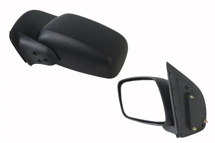 2005-2015 Nissan Navara D40 Door Mirror (Black, Manual, Left Hand Side)