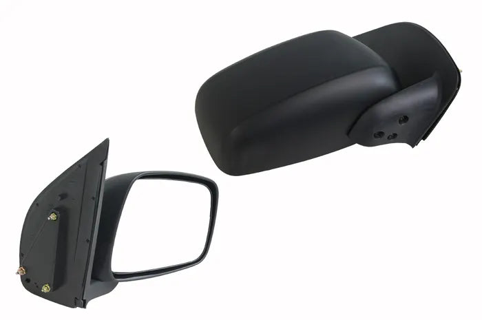 2005-2015 Nissan Navara D40 Door Mirror (Manual, Black, Right Hand Side)