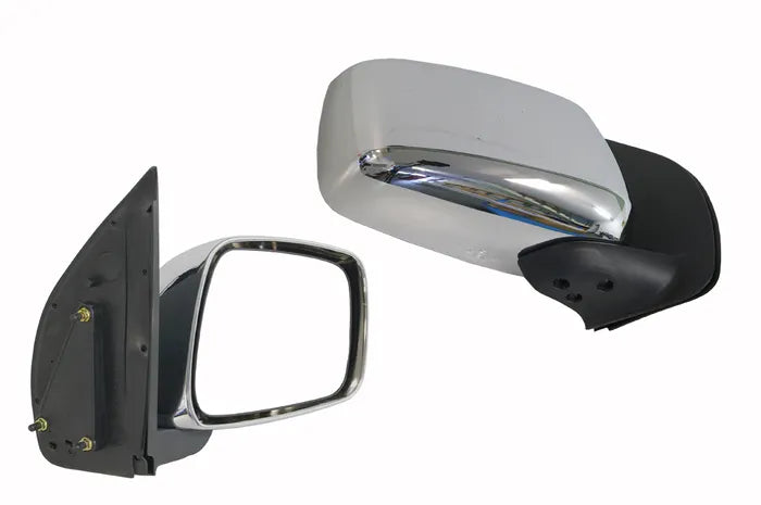 2005-2015 Nissan Navara D40 Manual Door Mirror (Right Hand Side) Chrome