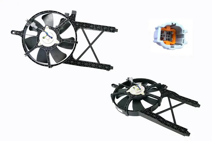 2005-2015 Nissan Navara D40 A/C Condenser Fan (4 Pin, Spain Build)