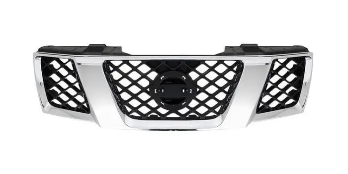 2010-2015 Nissan Navara D40 Series 2 Front Grille (Chrome / Black)