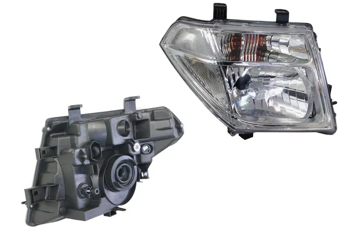 2005-2010 Nissan Navara D40 Headlight (with Globe Shade, Right Hand Side)