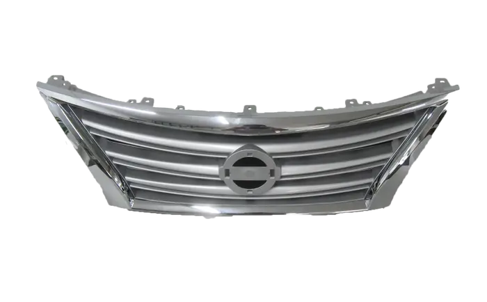 2012-2017 Nissan Pulsar B17 Front Grille (Chrome Painted Silver)