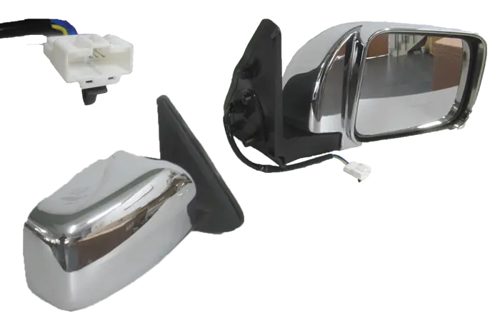 1997-2015 Nissan Patrol GU Electric Door Mirror (Right Hand Side with 3 Pin Plug) Chrome