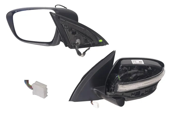 2014-2022 Nissan Qashqai J11 Electric Door Mirror (Left Hand Side with Blinker Light and Folding)
