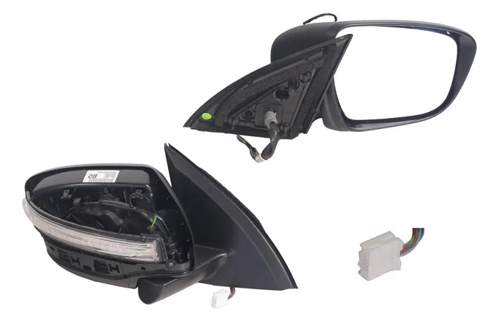 2014-2022 Nissan Qashqai J11 Electric Door Mirror (Right Hand Side with Blinker Light and Folding)