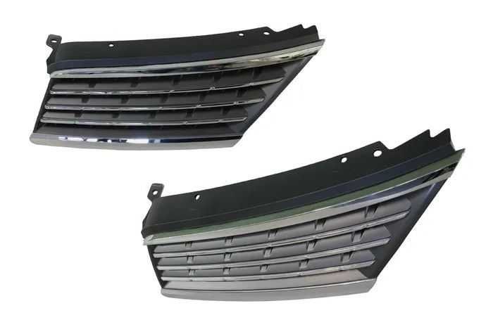 2006-2010 Nissan Tiida C11 Front Grille (Left Hand Side, Chrome/Grey)