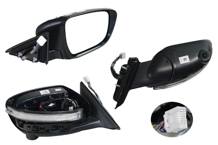 2014-2022 Nissan X-Trail T32 Door Mirror (Right Hand Side, Blinker Light, Folding, Heated, Camera