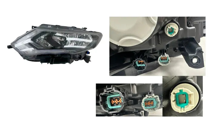 2017-2022 Nissan X-Trail T32 Series 2 Headlight (Left Hand Side, Halogen H9/H11, LED DRL, Non-Projector)