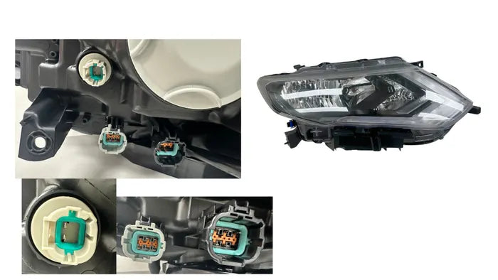 2017-2022 Nissan X-Trail T32 Series 2 Headlight (Right Hand Side) with LED DRL & Motor
