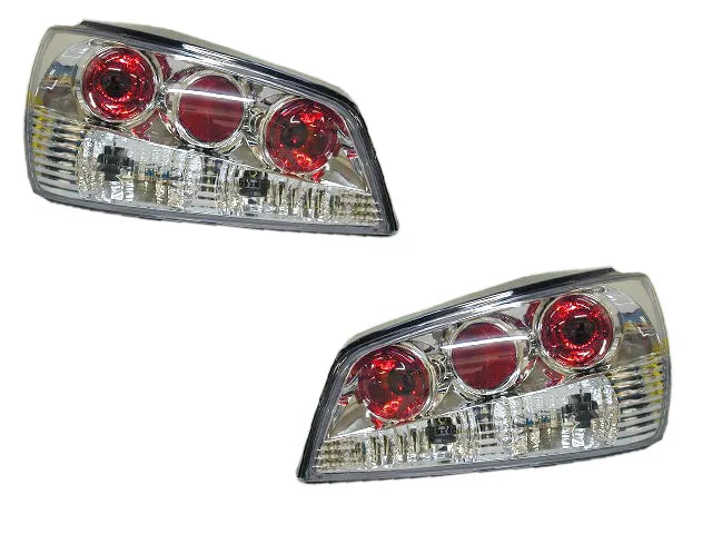 1994-1997 Peugeot 306 Tail Light Set (Chrome, 2 Piece)