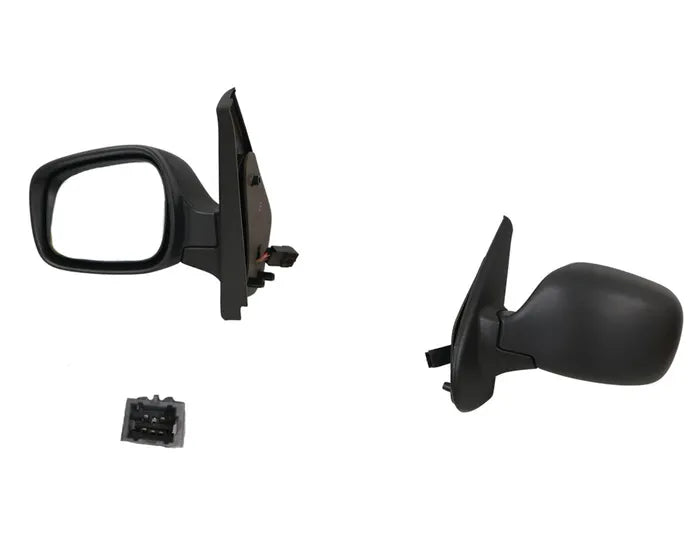 2004-2010 Renault Kangoo F76 Electric Door Mirror (Left-Hand Side with Heating) Black