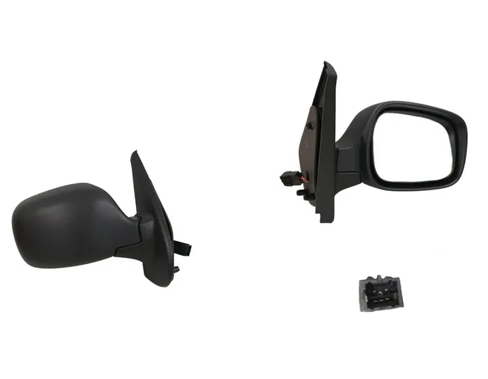 2004-2010 Renault Kangoo F76 Electric Door Mirror (Right-Hand Side with Heating) Black