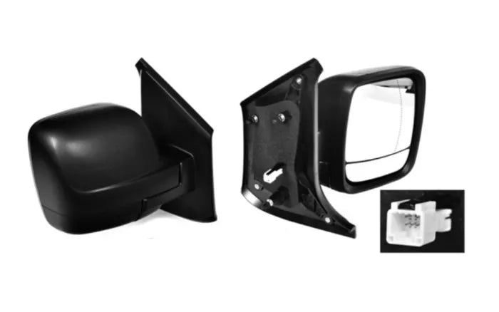 2015- ONWARDS Renault Trafic X82 Electric Door Mirror (Right-Hand Side with Heating) Black
