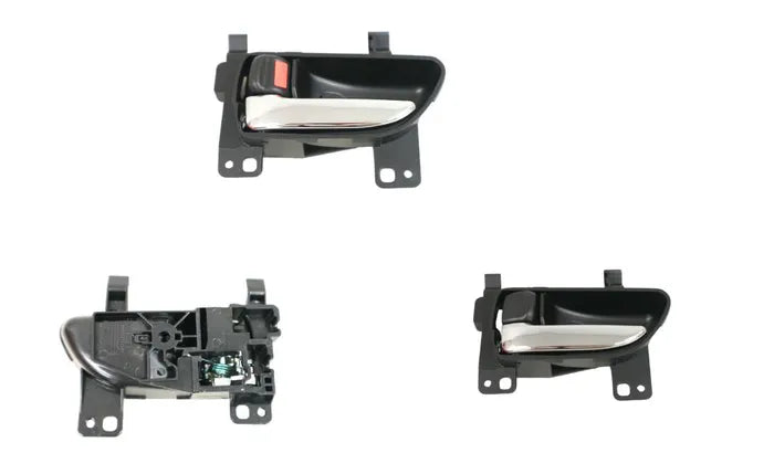 2007-2016 Subaru Impreza GE/GH/GR/GV/GJ/GP Front Door Handle (Inner, Left-Hand Side) Black with Chromed Lever