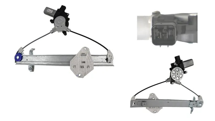 2007-2011 Subaru Impreza/WRX GE/GH/GR G3 Rear Window Regulator Right-Hand Side (2-Pin, With Motor)