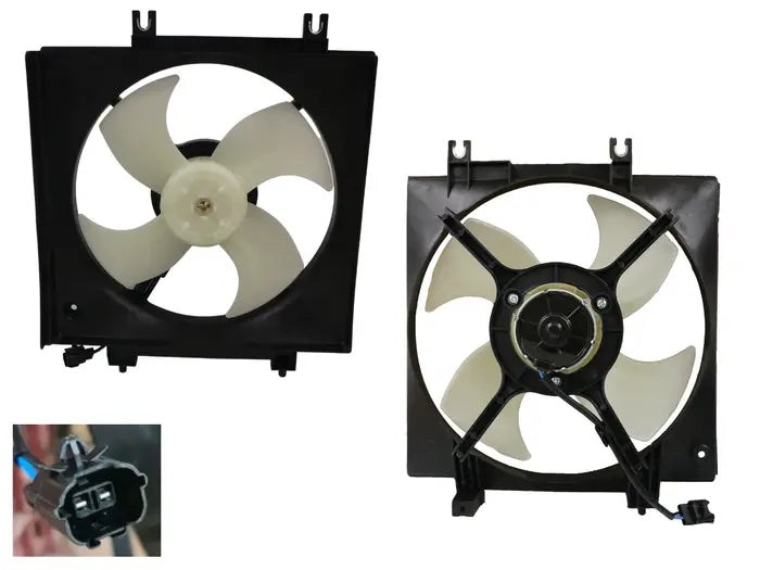 2003-2009 Subaru Liberty BL A/C Condenser Fan (Non-Turbo, Left-Hand Side)